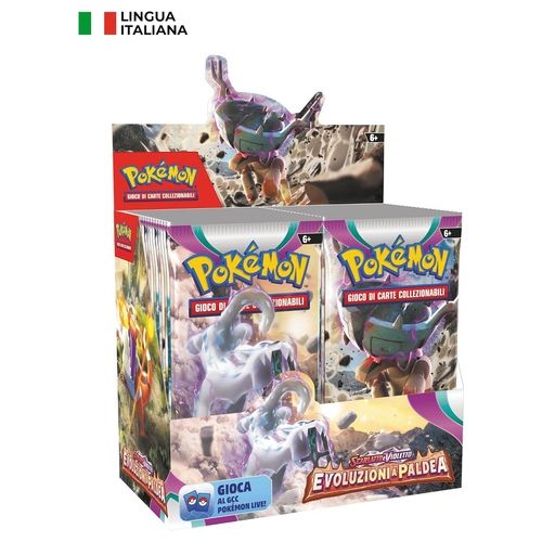 Pokemon Evoluzioni A Paldea Box 36 Buste