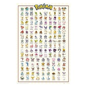 Pokemon - Kanto 151 (Poster Maxi 61x91.5 Cm)