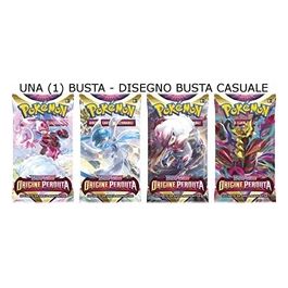 Origine PERDUTA 1 Pacco Singolo Spada e Scudo 10 Carte Artwork Random