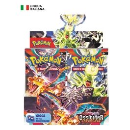 Pokemon Ossidiana Infuocata Box 36 Buste