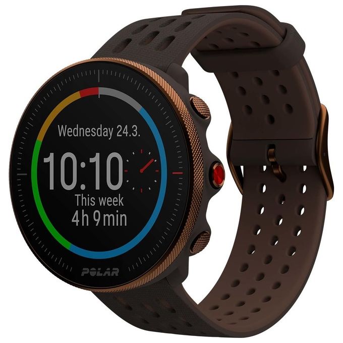 Polar Vantage M2 Smartwatch Multisport GPS Integrato S-L Marrone/Rame