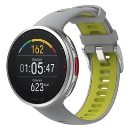 Vantage V2 Premium 1.2" GPS Sport Salute Notifiche Argento Grigio/Lime M-L