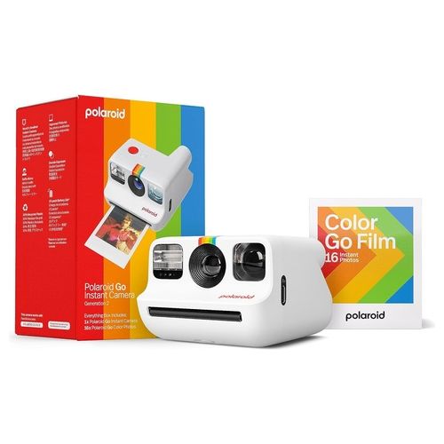Polaroid Everything Box Polaroid Go White + 16 Pellicole Color Go