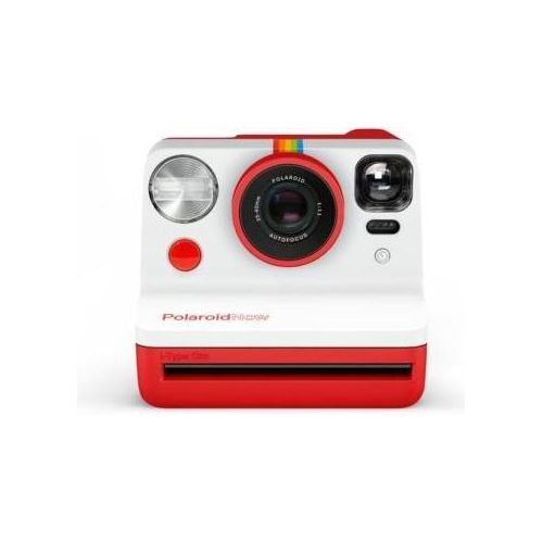 Polaroid Fotocamera istantanea I-Type Bianca/Rossa Flash Incorporato