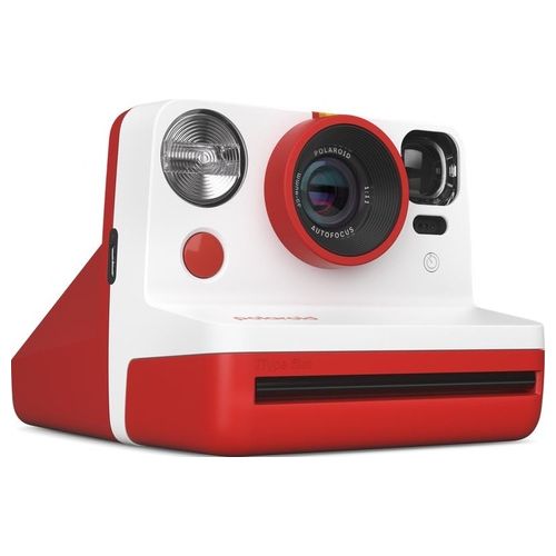 Polaroid Fotocamera Istantanea Now Gen 2 Rosso e Bianco