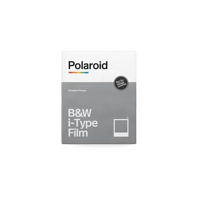 Polaroid Originals B&w i‑Type Film Pellicola per Istantanee 107x88mm 8 Pezzi