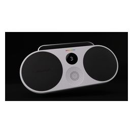Polaroid P3 Music Player Retro-Futuristic Boombox Altoparlante Bluetooth Wireless Ricaricabile con Doppio Accoppiamento Stereo Nero