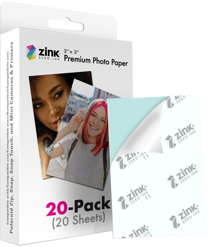 Polaroid Zink ZINKPZ2X320 Carta Fotografica Istantanea da