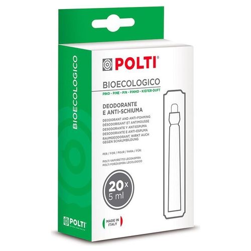 Polti PAEU0086 Bioecologico Pino Deodorante e Anti-Schiuma per Aspirapolvere Lecoaspira e Lecologico 