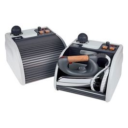 FI000081 Vaporella Super Pro Ferro da Stiro a Caldaia Capacità 1 3 Litri Potenza 1750 W Manico in Sughero Bianco Nero