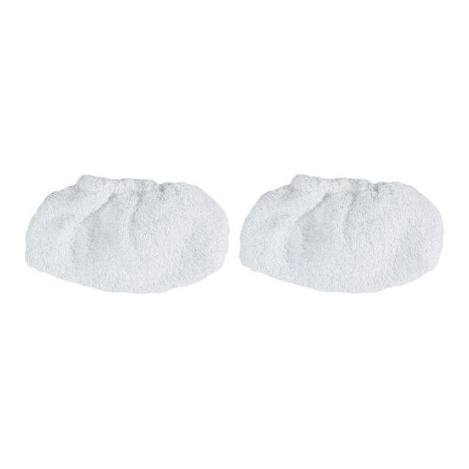 Polti PAEU0318 Kit 2 Cuffie in Spugna per Vaporetto e Vaporetto Lecoaspira Accessori Pulizia a Vapore colore Bianco