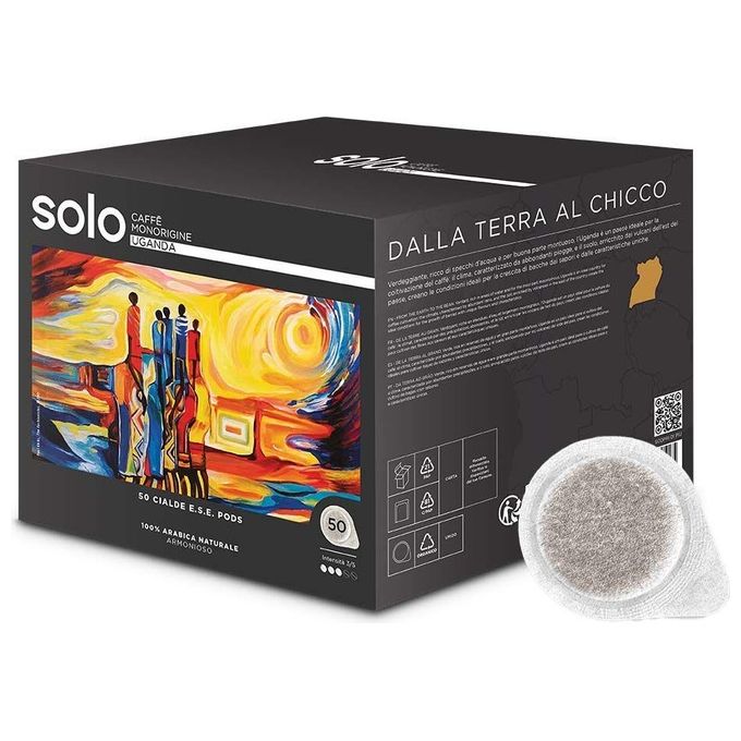 Polti Monorigine Uganda 544 Cialda Caffe' Confezione 50 Pezzi