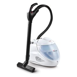 PVEU0082 Vaporetto Lecoaspira FAV30 Pulitore a Vapore e Aspiratore con Filtro ad Acqua Capacita' 1,8 Litri Potenza 2450 W Filtro HEPA 13 Bianco