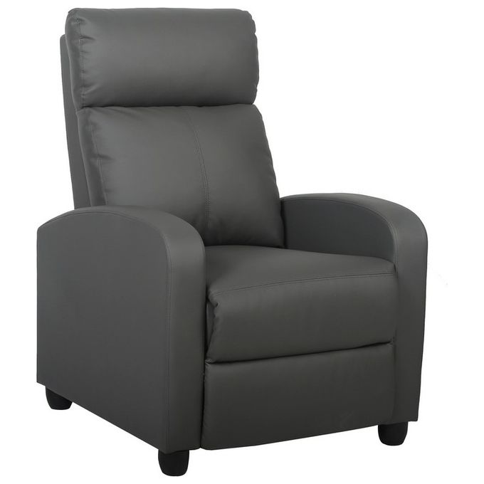 Poltrona relax Desa 87x69x100 in poliuretano grigio