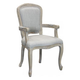 Poltrona Romy In Tessuto Grigio