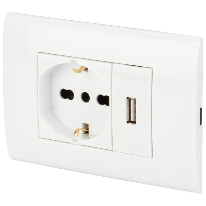 Poly Pool Placca Elettrica Bianco