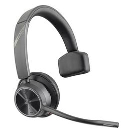 Poly Voyager 4310 UC MS Teams Computer Cuffie On Ear Bluetooth Mono Nero con Microfono