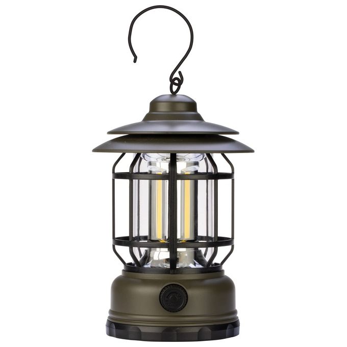 Polypool Lampada Outdoor Ricaricabile 5w 300lm 5W Luce Calda Interruttore On-Off Ip44