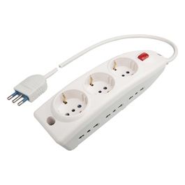 Polypool PP0545 Multipresa 6 Posizioni 16A 1,5mt Cavo con Interruttore
