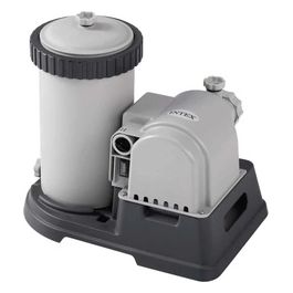 28634 Pompa Filtro a Cartuccia Krystal Clear Flusso d'Acqua 9463 L/h Flusso di Sistema 7192 L/h Plastica Grigio Flusso Acqua 9463 L/h