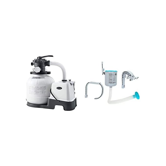 Pompa A Sabbia Combo Con Sistema E,C,O, Per Piscine Fino A 32,200 L, I,1