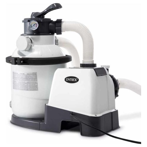 Intex Pompa a Sabbia Flusso Acqua 4500 L/H Bianca