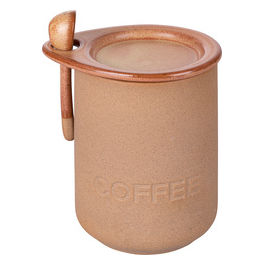 Pompei Barattolo caffe' 900 ml in ceramica con cucchiaino