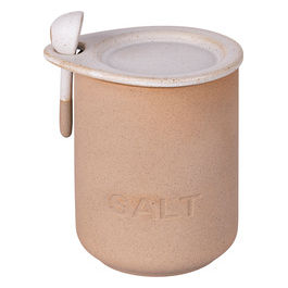 Pompei Barattolo sale 900 ml in ceramica con cucchiaino