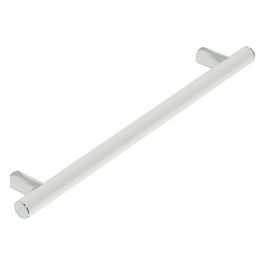 Pontegiulio Prestigio+ Maniglione Dritto Cm.28 Acciaio/Abs Bianco Caldo