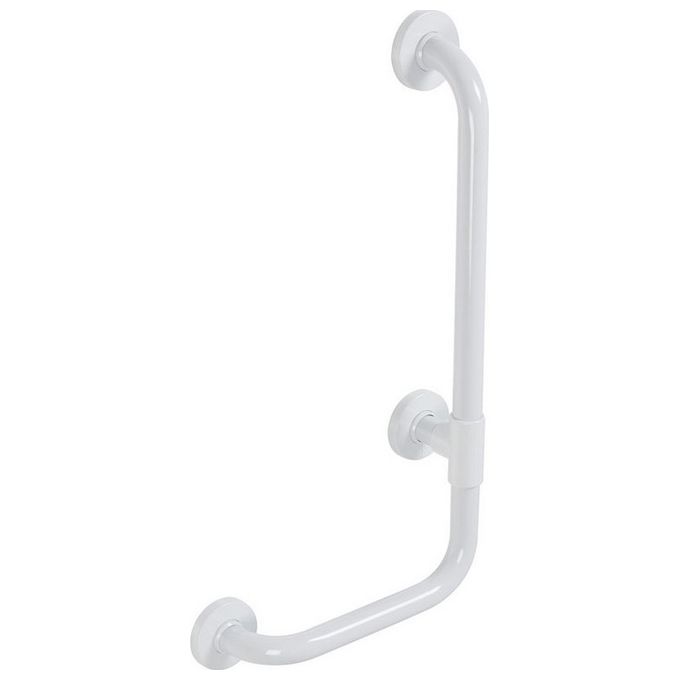 Pontegiulio Tubocolor Sostegno 90G Sx 270X580 Acciaio/Vinile/Antibatterico Bianco Latte