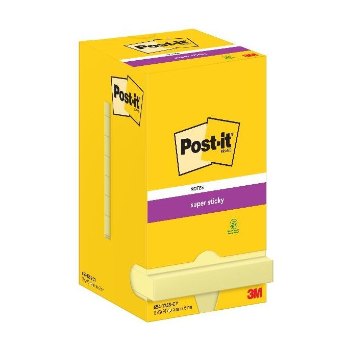 Post-It Confezione 12 Blocchi Supstic 654-6sscy