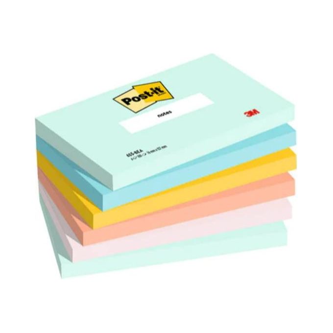 Post-It Confezione 6 Blocchetti 76x127mm Beachside