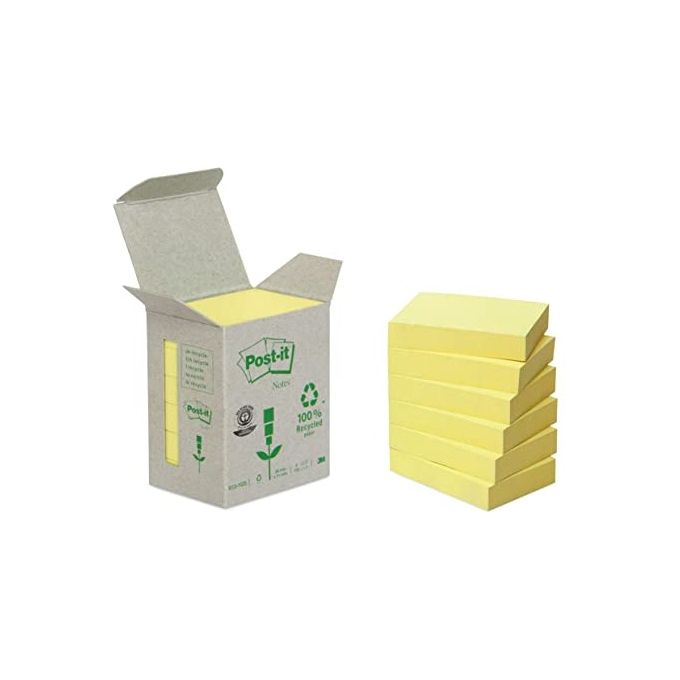 Post-it Confezione 6 Post-It 51x38mm Giallo Limone
