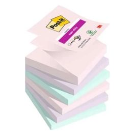 Post-It Confezione 6 Blocchetti 6 Super Sticky Z-Notes 76x76mm Soulful