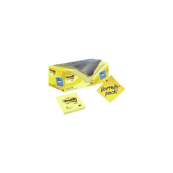 Post-it Value pack 20 post it Giallo 76x76