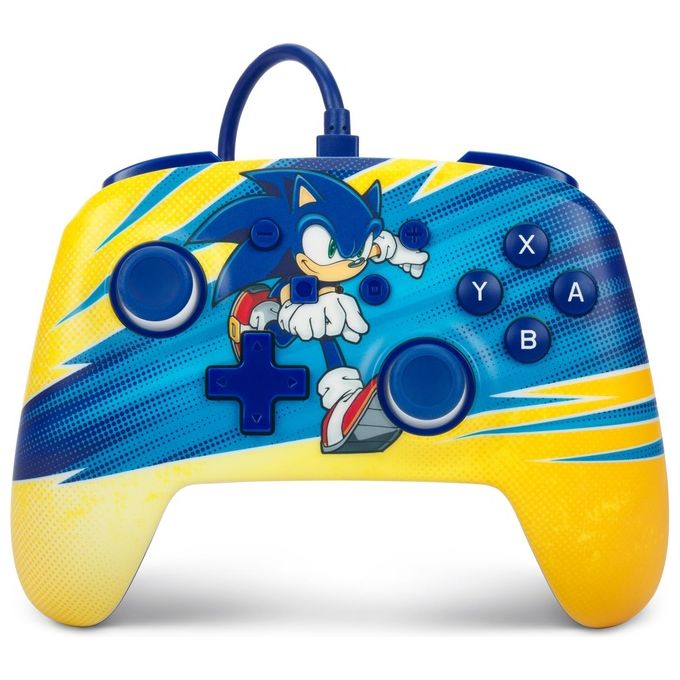 PowerA NSGP0202-01 Controller Cablato Enhanced Multicolore USB Gamepad per Nintendo Switch