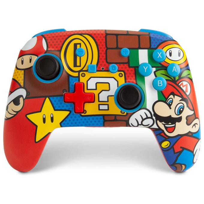 PowerA Controller Mario POP Wireless per Nintendo Switch