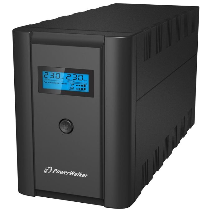 PowerWalker VI 2200 LCD-IEC Gruppo di Continuita' UPS 6 Prese AC A Linea Interattiva 2200VA 1200W