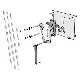 Kw574 Kit Basculante Cilindro Europeo 24x10mm