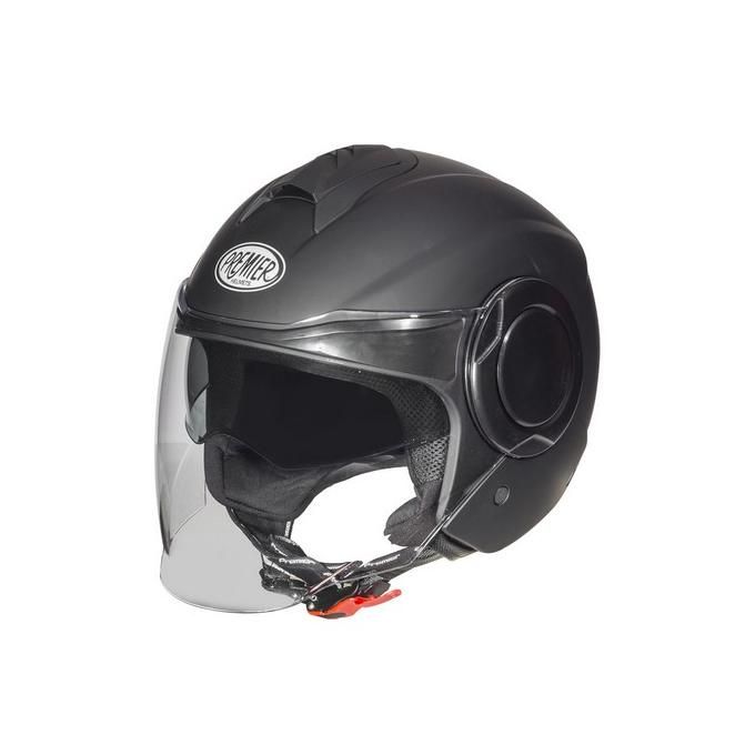 Premier CASCO MOTO JET VINTAGE u9 BM NERO OPACO TAGLIA XL 61//62