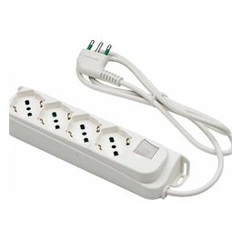 Presa Multipla 4P Bip Schuko + Interruttore