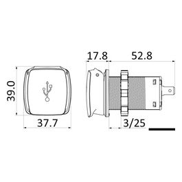 Presa Power Socket 12v Flip Pro