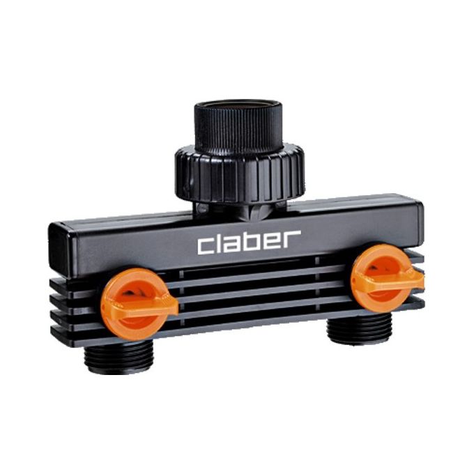 Claber Presa Rubinetto 2 Vie 3-4-M 8589