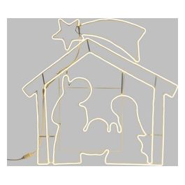 Presepe Neon Bifacciale Led H115