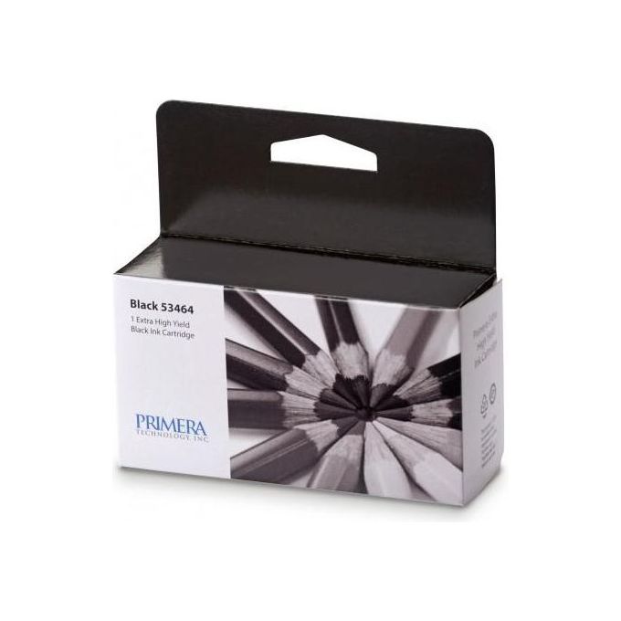 Primera 053464 Black Pigmented Ink Tanik 34ml per LX2000E
