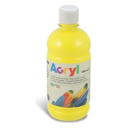 Bottiglia 500ml Tempera Acrilica Giallo Primario