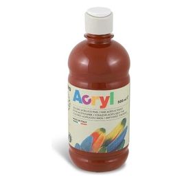 Primo Bottiglia 500ml Tempera Acrilica Siena