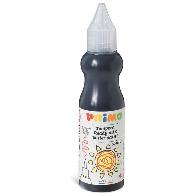 Primo Bottiglia 50ml Tempera Nero