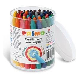 Confezione 48 Pastelli a Cera 4x12 Colori