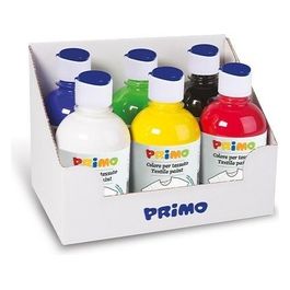 Confezione 6 Colori per Tessuto 300ml Colori Assortiti